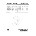 Sony KV-G21F2 Service Manual