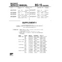 Sony KV-G21M1 (serv.man2) Service Manual