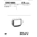 Sony KV-G2915D Service Manual