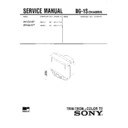 kv-g51b1 service manual