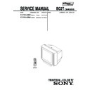 Sony KV-HA14M80 (serv.man2) Service Manual
