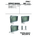 Sony KV-HA212M53 Service Manual