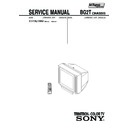 Sony KV-HA21M80 (serv.man3) Service Manual