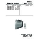 Sony KV-HP212M63 Service Manual