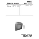 Sony KV-HP21M53 Service Manual