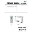 Sony KV-HR36M31 (serv.man2) Service Manual