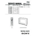 kv-hz29m65 service manual