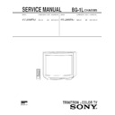 Sony KV-J25MF8J Service Manual
