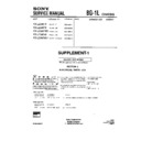 Sony KV-J29MF8 (serv.man2) Service Manual