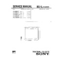 Sony KV-J29MF8 Service Manual