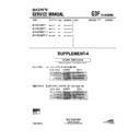 Sony KV-K21MF1 (serv.man4) Service Manual