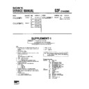 Sony KV-L34MF1 (serv.man2) Service Manual