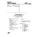 Sony KV-L34SN11 (serv.man2) Service Manual