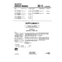 Sony KV-LX34M50 (serv.man2) Service Manual