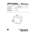 Sony KV-LX34M50 Service Manual