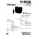 Sony KV-M1420B Service Manual