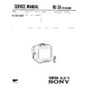 Sony KV-M1430K Service Manual