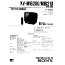 Sony KV-M1620U Service Manual