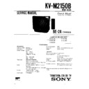 Sony KV-M2150B Service Manual