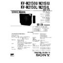 Sony KV-M2150L Service Manual