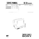 Sony KV-M2160K Service Manual