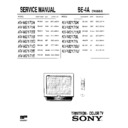 Sony KV-M2170A Service Manual