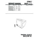 Sony KV-PG14P10 Service Manual