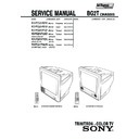 Sony KV-PG21N70 Service Manual