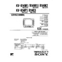 Sony KV-R14M1 Service Manual