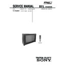 Sony KV-SA28M64 Service Manual