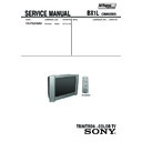Sony KV-SR253M50 Service Manual