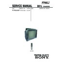 Sony KV-SR25M53K Service Manual