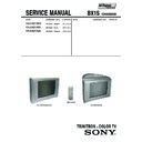 Sony KV-SW21M53 Service Manual