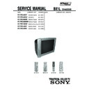 Sony KV-SW29M31 Service Manual