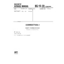 Sony KV-T25MF1 (serv.man5) Service Manual
