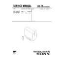 Sony KV-T25MF8 Service Manual