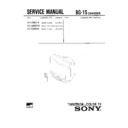 Sony KV-T29SF8 Service Manual