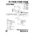 Sony KV-V1410A Service Manual