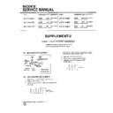 Sony KV-V1430A (serv.man3) Service Manual