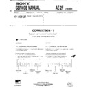 Sony KV-W2813B (serv.man2) Service Manual