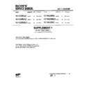 Sony KV-W28MH2 (serv.man2) Service Manual