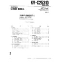 Sony KV-X2131D (serv.man2) Service Manual