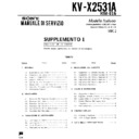 Sony KV-X2531A (serv.man2) Service Manual