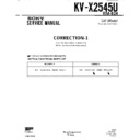 Sony KV-X2545U (serv.man2) Service Manual