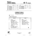Sony KV-X2560B (serv.man3) Service Manual