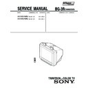 Sony KV-XA21M8J Service Manual