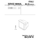 Sony KV-XF25M50 (serv.man2) Service Manual