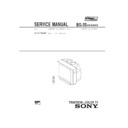 kv-xf25m65 service manual