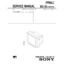 kv-xf25m81 service manual
