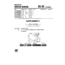 Sony KV-XF29M50 (serv.man2) Service Manual